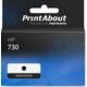 Cartouche compatible HP 730 (P2V67A) - Noir photo