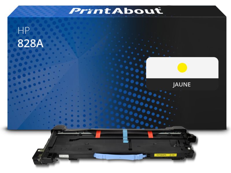 Tambour compatible HP 828A (CF364A) - Jaune