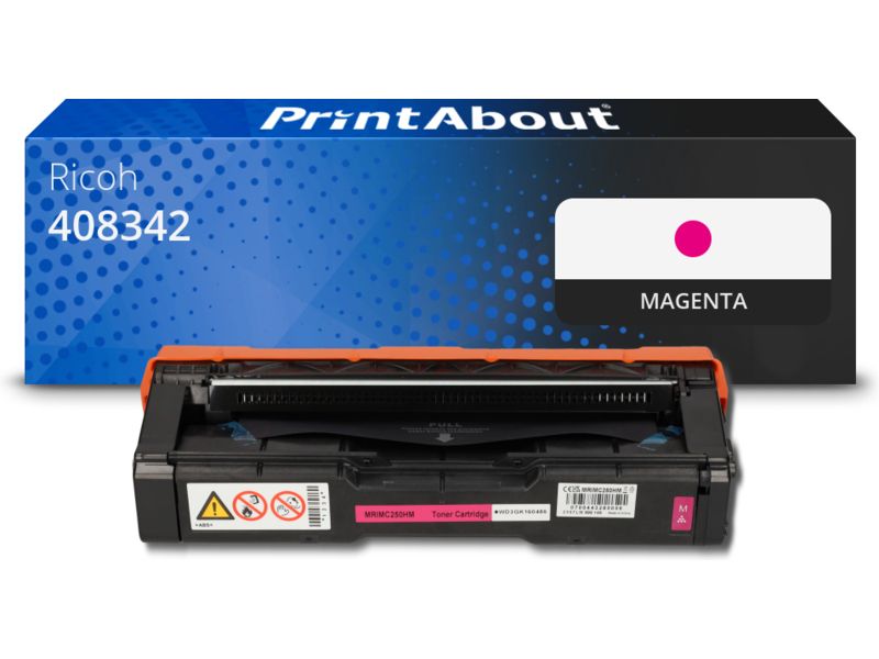 Toner compatible Ricoh 408342 (C250 H) - Magenta