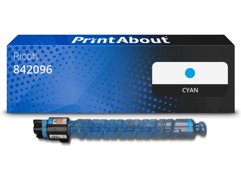 Toner compatible Ricoh 842096 (MP C406) - Cyan