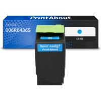 Toner compatible Xerox 006R04365 - Cyan - Grande capacité