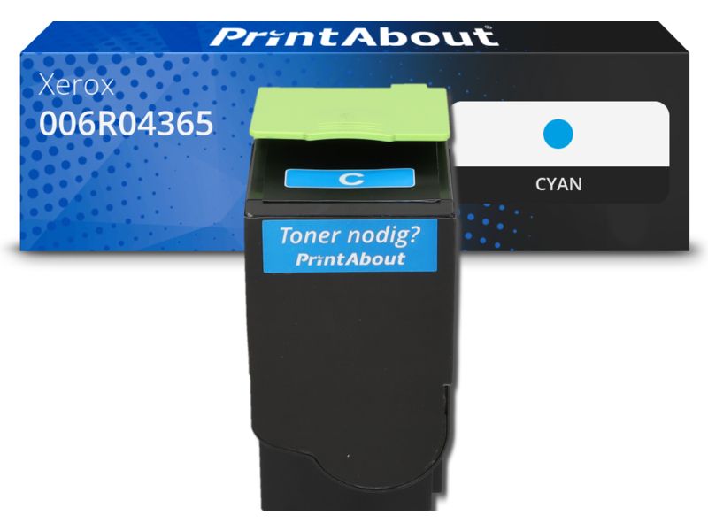 Toner compatible Xerox 006R04365 - Cyan - Grande capacité