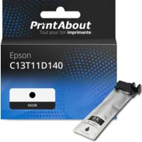 Cartouche compatible Epson C13T11D140 - Noir - Grande capacité