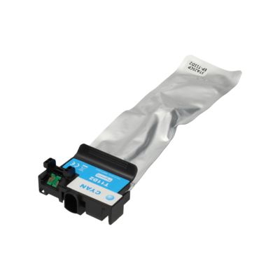 Cartouche compatible Epson C13T11D240 - Cyan - Grande capacité