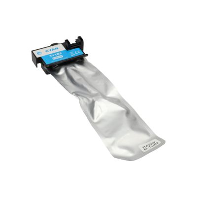 Cartouche compatible Epson C13T11D240 - Cyan - Grande capacité