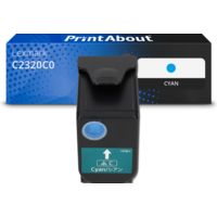 Toner compatible Lexmark C2320C0 - Cyan