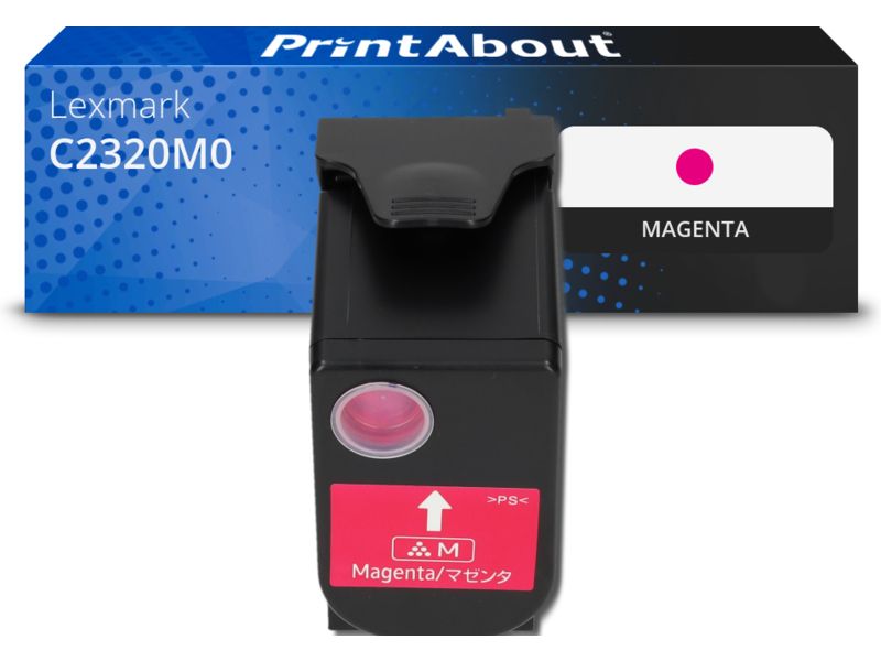 Toner compatible Lexmark C2320M0 - Magenta