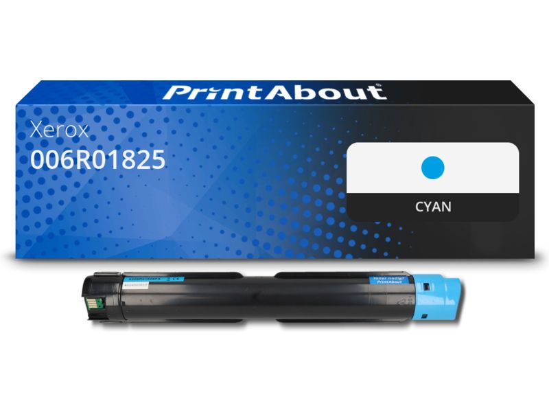 Toner compatible Xerox 006R01825 - Cyan - Grande capacité