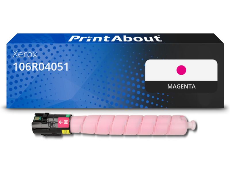 Toner compatible Xerox 106R04051 - Magenta - Grande capacité