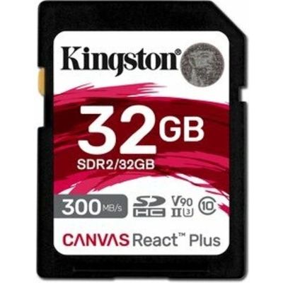 Kingston Canvas React Plus SDHC 32GB - Carte SD