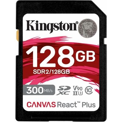 Kingston Canvas React Plus SDXC 128GB - Carte SD