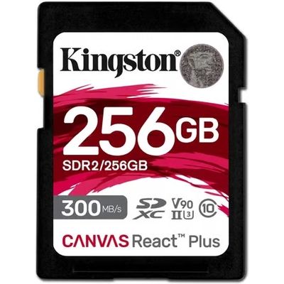 Kingston Canvas React Plus SDXC 256GB - Carte SD