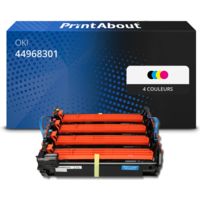 Tambour compatible OKI 44968301 - 4 couleurs