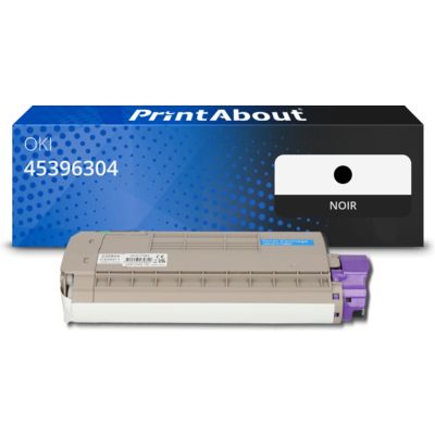 Toner compatible OKI 45396304 - Noir