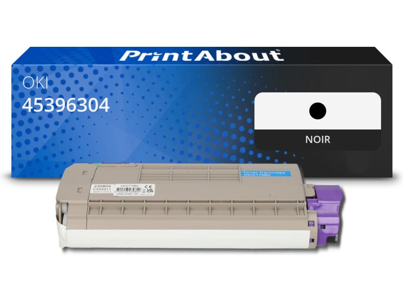 Toner compatible OKI 45396304 - Noir