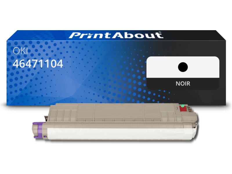 Toner compatible OKI 46471104 - Noir