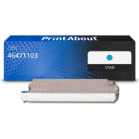 Toner compatible OKI 46471103 - Cyan