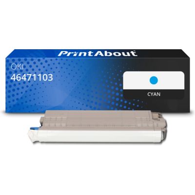 Toner compatible OKI 46471103 - Cyan