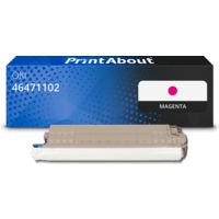 Toner compatible OKI 46471102 - Magenta