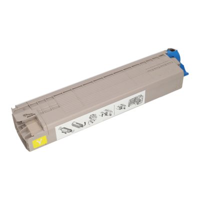 Toner compatible OKI 46471101 - Jaune