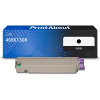 Toner compatible OKI 46861308 - Noir