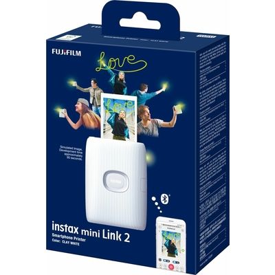 Fujifilm Instax Mini Link 2 Wit - Imprimante de poche