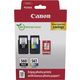 Canon PG-560 + CL-561 photo value pack (PG-560 / CL-561) - Noir + 3 couleurs - Cartouche d'encre - Multipack