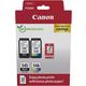 Canon PG-545 + CL-546 photo value pack (PG-545 / CL-546) - Noir + 3 couleurs - Cartouche d'encre - Multipack