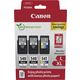 Canon PG-540L + PG-540L + CL 541XL photo value pack - Noir + 3 couleurs - Cartouche d'encre - Multipack