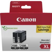 Canon PGI-2500XL Twin pack - Noir - Cartouche d'encre - Multipack