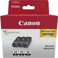 Canon PGI-35 triple pack - Noir - Cartouche d'encre - Multipack