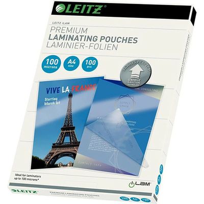 Leitz A4 (ILAM 74800000) - 100 microns - Pochette à plastifier