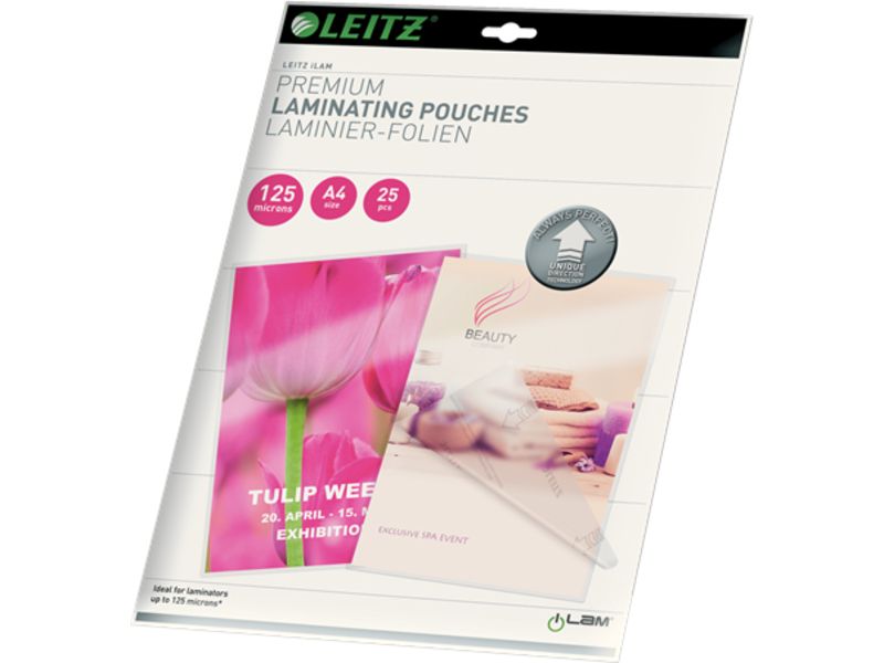Leitz A4 (74820000) Lamineerhoes 125 micron (25 stuks)