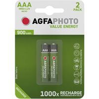 Agfaphoto Rechargeable Micro AAA 2 Pièces - Piles