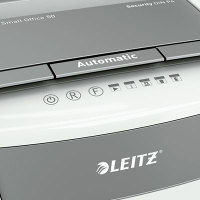 Leitz IQ Auto+ Small Office 50X - Déchiqueteuse de papier