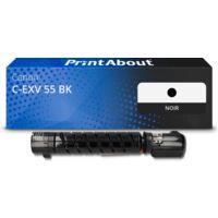 Toner compatible Canon C-EXV 55 BK - Noir