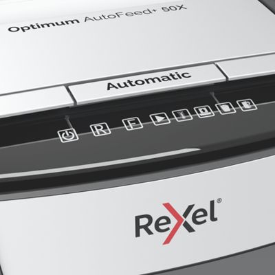 Rexel Optimum Auto+ 50X - Déchiqueteuse de papier