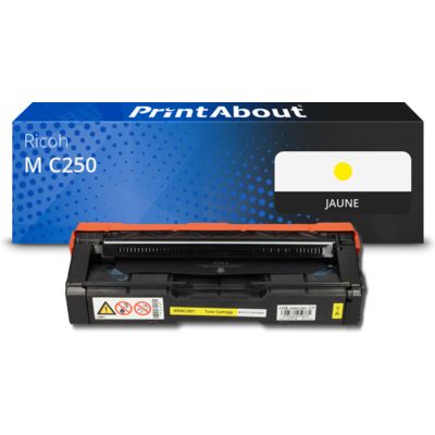 Toner compatible Ricoh M C250 (408355) - Jaune