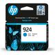 HP 924 (4K0U3NE) - Cyan - Cartouche d'encre