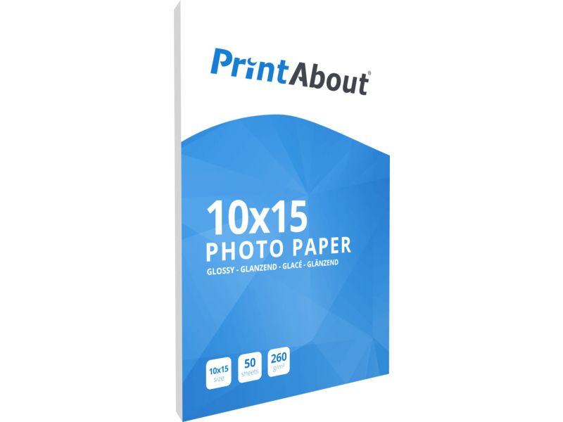 PrintAbout Premium Glossy 10 x 15 260 g/m² (50 feuilles)