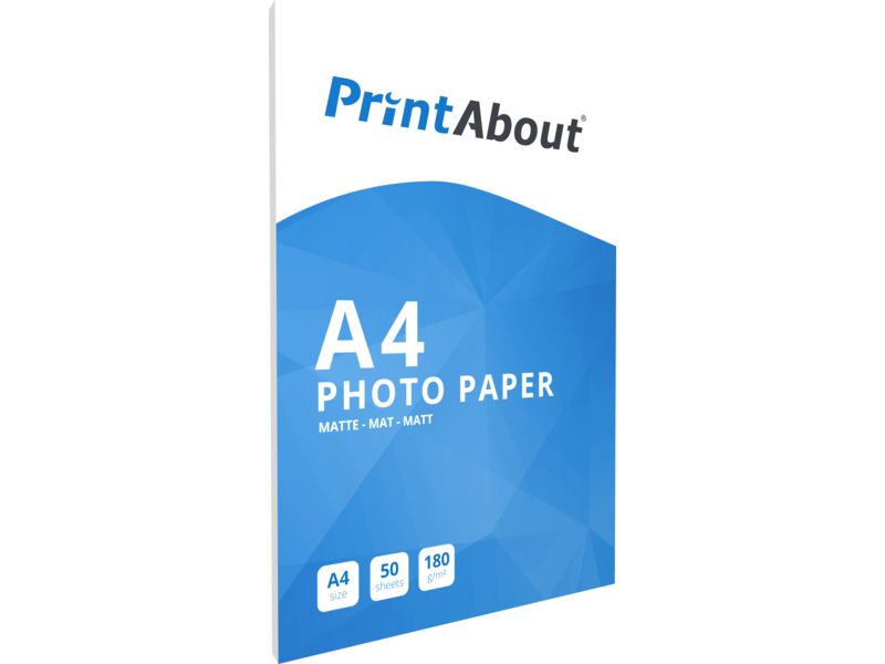 PrintAbout Premium Mat A4 180 gr (50 feuilles)