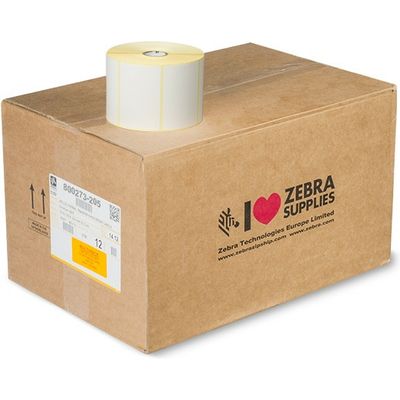Zebra 800273-205 - (76 mm x 51 mm) 12 rouleaux - Noir sur blanc - Étiquette