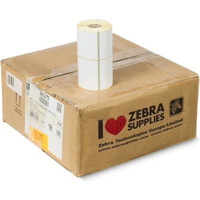 Zebra 3003073 (Z-Select 2000D) - (101,6 mm x 76,2 mm) 16 rouleaux - Noir sur blanc - Étiquette