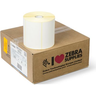 Zebra 3007206-T (Z-Select 2000T) - (102 mm x 64 mm) 4 rouleaux - Noir sur blanc - Étiquette
