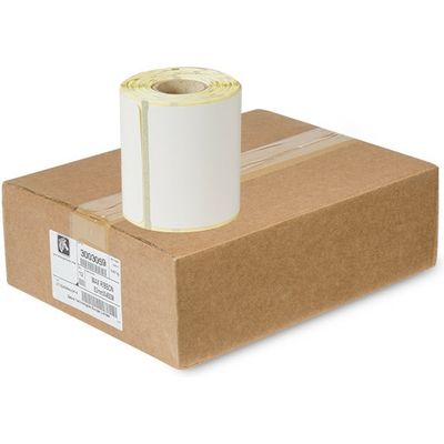 Zebra 3003059 (Z-Select 2000D) - (50,8 mm x 50,8 mm) 20 rouleaux - Noir sur blanc - Étiquette