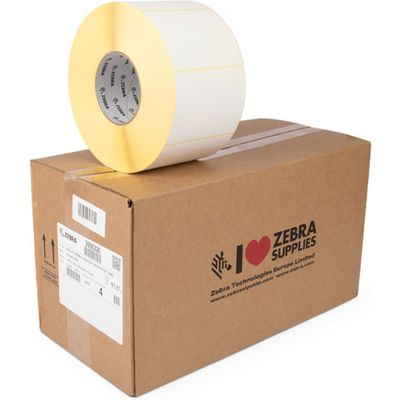 Zebra 3006326 (Z-Select 2000T) - (102 mm x 76 mm) 4 rouleaux - Noir sur blanc - Étiquette