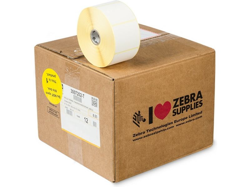 Zebra 3007202-T (Z-Select 2000T) Etiket Zwart op wit (57 mm x 51 mm) 12 rollen