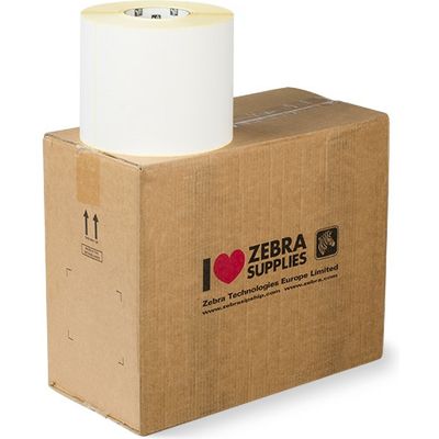 Zebra 3001699 - (148 mm x 210 mm) 4 rouleaux - Noir sur blanc - Étiquette