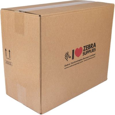 Zebra 880007-025D - (51 mm x 25 mm) 12 rouleaux - Noir sur blanc - Étiquette