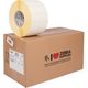 Zebra 3006325 (Z-Select 2000T) - (102 mm x 38 mm) 4 rouleaux - Noir sur blanc - Étiquette